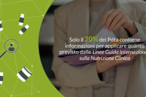 Solo il 20% dei Pdta contiene informazioni per applicare quanto previsto dalle Linee Guida internazionali sulla Nutrizione Clinica